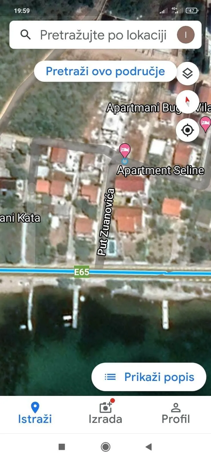 Apartman A2 — Dvorište, roštilj i interijer 23